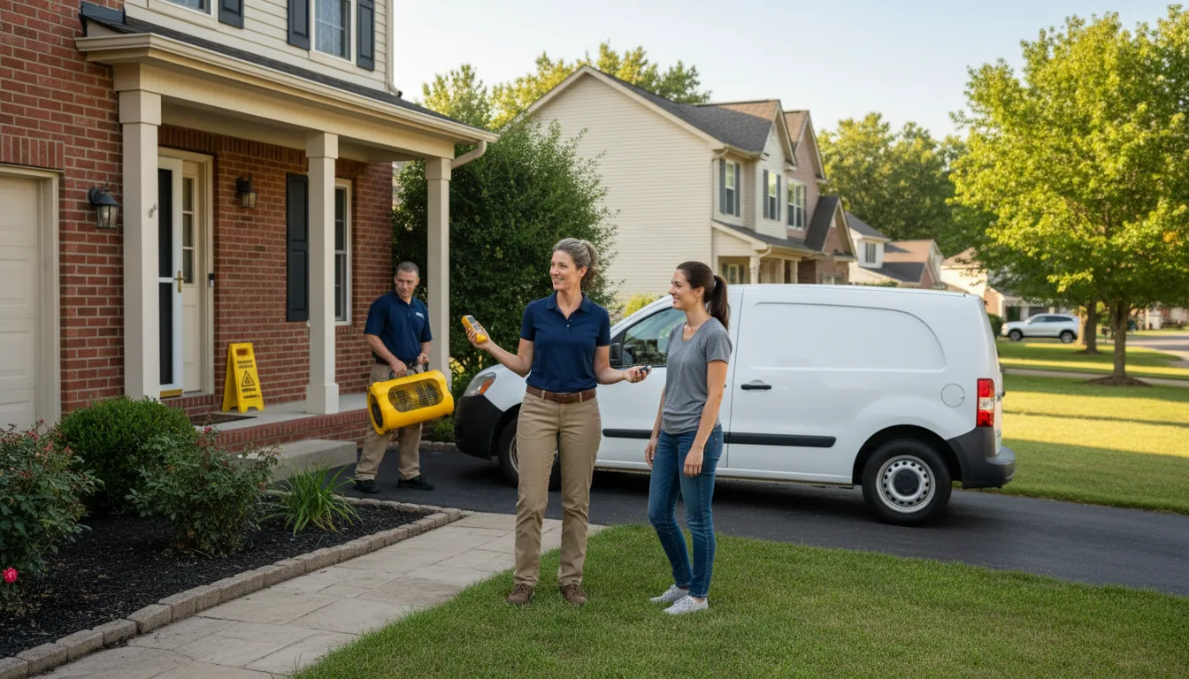 Water restoration image for Mold Remediation in Grove, OK